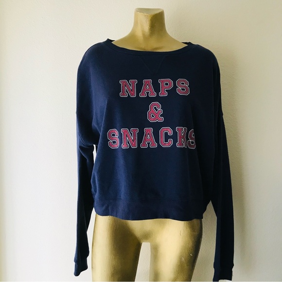 NWT Fifth Sun NAPS & SNACKS Sweatshirt Size XL - Picture 12 of 16